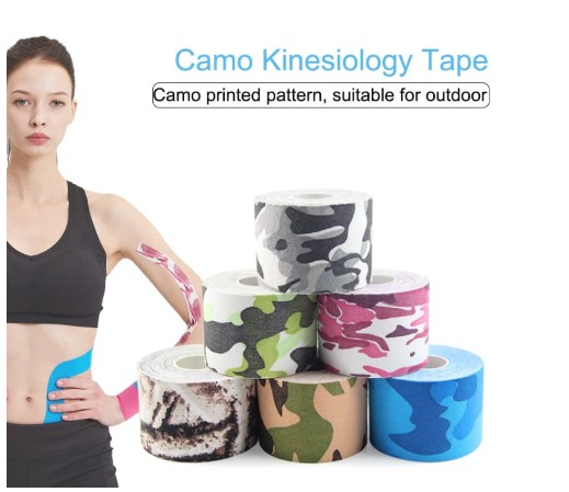 Ruban de kinésiologie camo